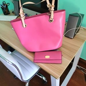 Michael kors bag and wallet